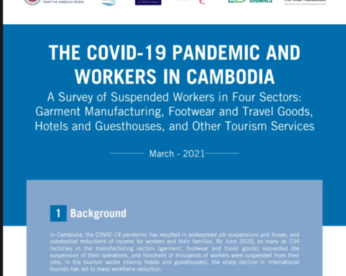 Policy Brief 04 (2021) The Covid 19 pandemic and worker in Cambodia_EN