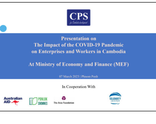 PPT Slide 11 (2023 03) The Impact of the COVID-19 Pandemic on Enterprises and Workers in Cambodia EN