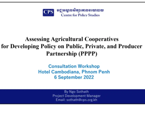 PPT Slide 09 (2023 03) Leveraging the Emerging Areas of Cambodia for High-Value Crop Production and Economic Diversification EN